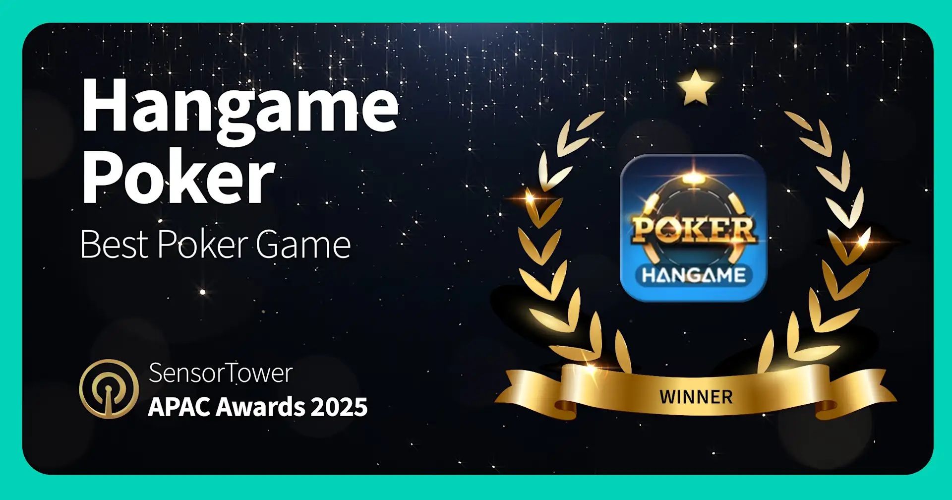 NHN ‘모바일 한게임포커’, 센서타워 APAC 어워즈 ‘최고의 포커 게임’ 선정
